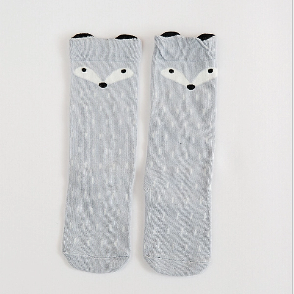skarpetki-dziecięce-liski-podkolanówki