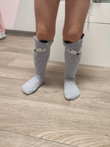 skarpetki-dziecięce-liski-podkolanówki
