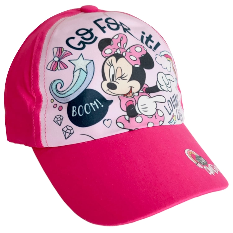czapka-z-daszkiem-dla-dziewczynki-myszka-minnie