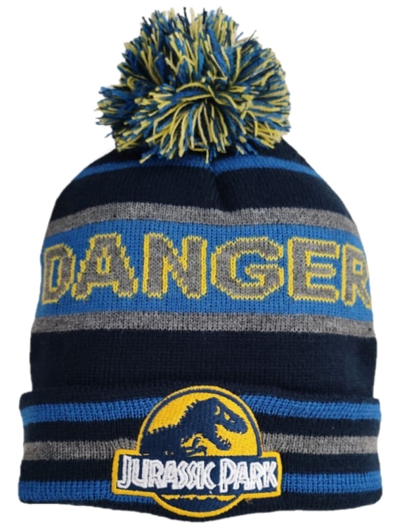 zestaw-czapka-zimowa-z-pomponem-rekawiczki-jurassic-world