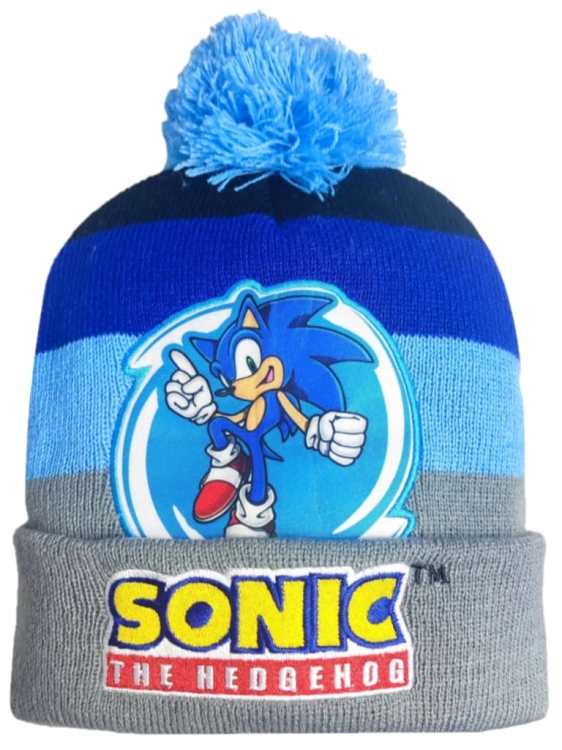 czapka-dziecieca-z-pomponem-zimowa-sonic