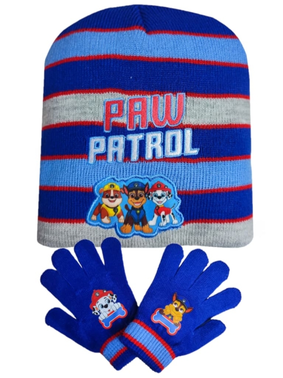 czapka-zimowa-rekawiczki-psi-patrol
