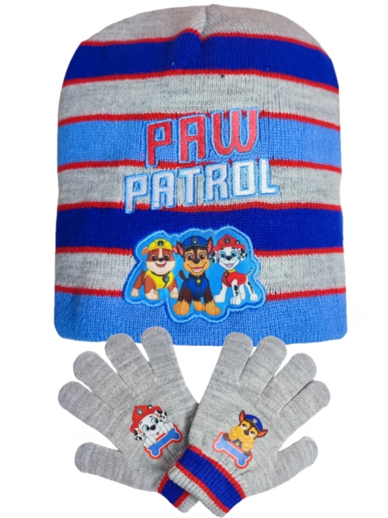 zestaw-czapka-zimowa-rekawiczki-psi-patrol