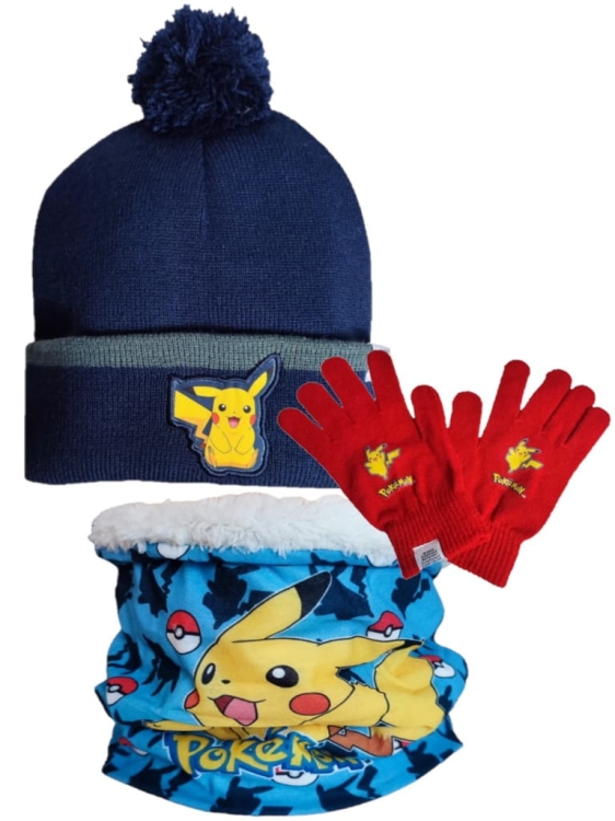 czapka-zimowa-z-pomponem-komin-rekawiczki-pokemon