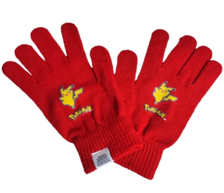 rekawiczki-dzieciece-pokemon-czerwone