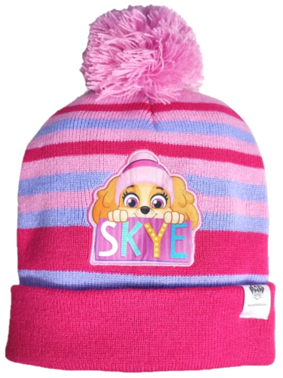 czapka-zimowa-z-pomponem-dla-dziewczynki-psi-patrol