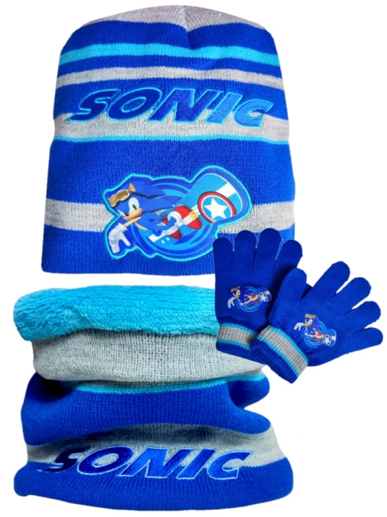 komplet-zimowy-czapka-komin-rekawiczki-Sonic