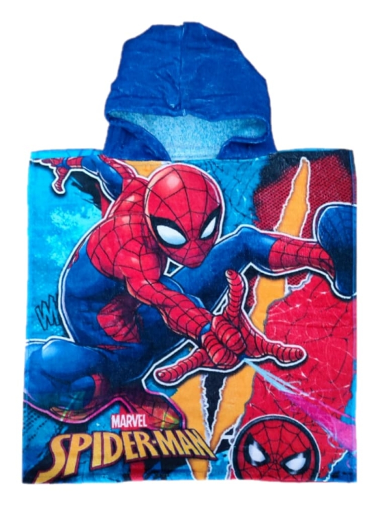 ponczo-poncho-kapielowe-recznik-plazowy-spiderman
