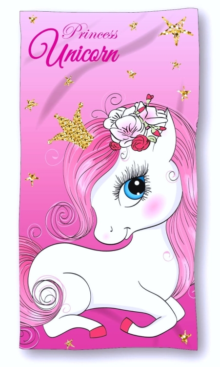 recznik-plazowy-kapielowy-unicorn-jednorozec-microfibra-70x140