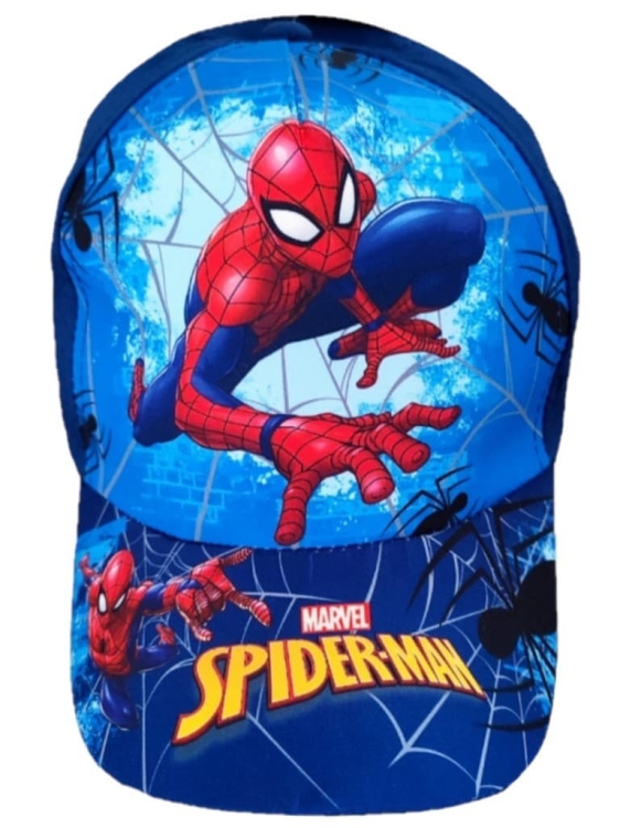 czapka z daszkiem-dla-dziecka-spiderman