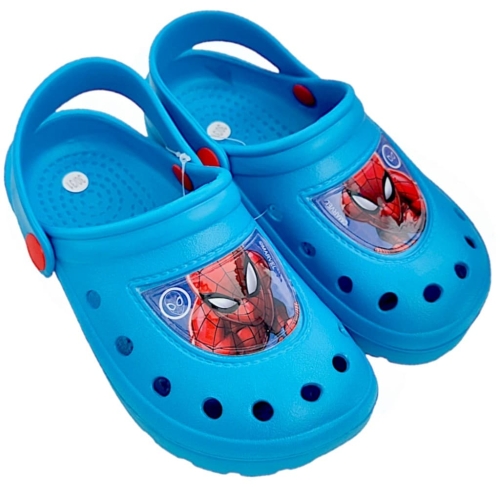 klapki-dzieciece-spiderman-niebieskie-buty-na-lato-dla-chlopca