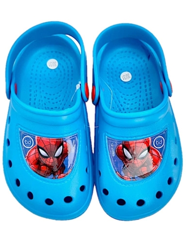 klapki-dzieciece-spiderman-niebieskie-buty-na-lato-dla-chlopca