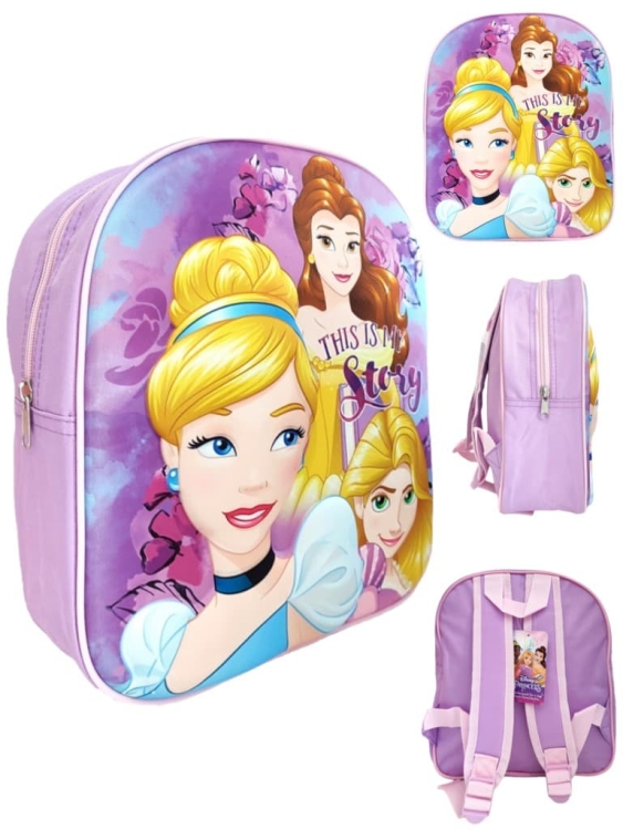 plecak-przedszkolny-maly-plecaczek-3D-ksiezniczki-disneya