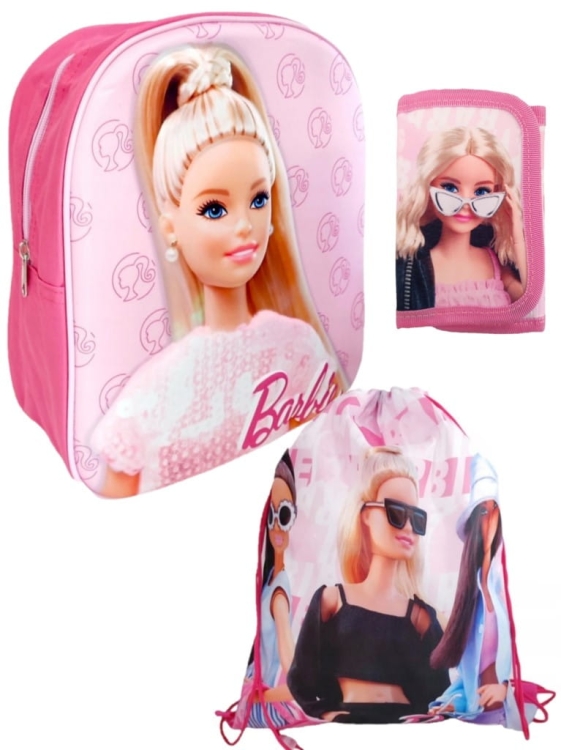 zestaw-plecak-przedszkolny-3D-portfel-worek-barbie