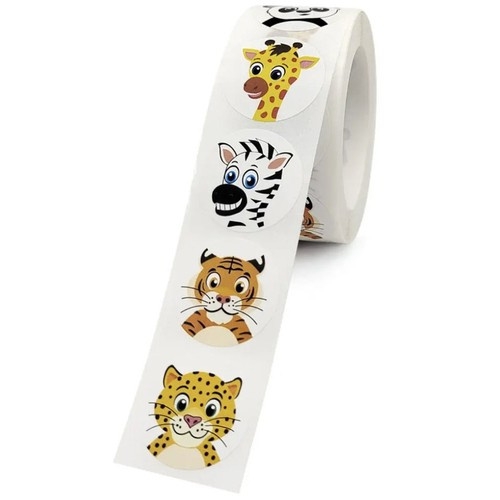 naklejki-motywacyjne-dla-dzieci-zwierzatka-500szt-rolka