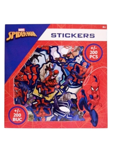 Naklejki w kopercie 200szt naklejek Spiderman