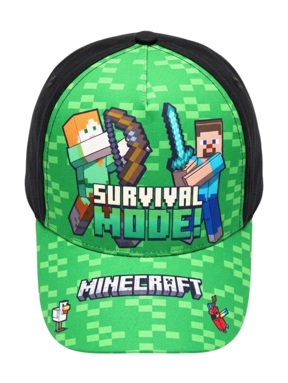 czapka-z-daszkiem-dziecieca-bejsbolowka-minecraft-creeper