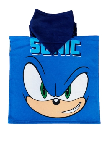 recznik-szybkoschnacy-ponczo-z-kapturem-sonic-niebieski