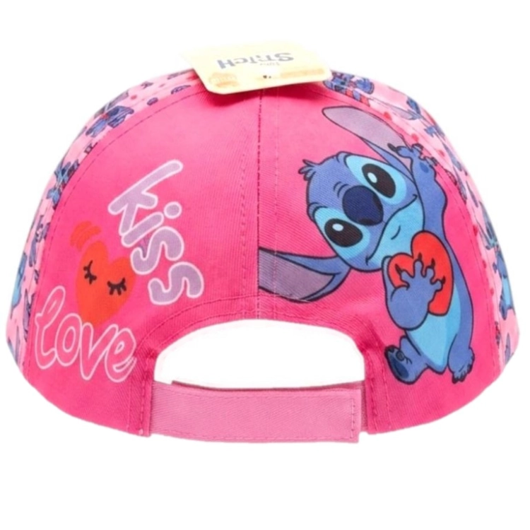 czapka-z-daszkiem-disney-stitch-rozowa
