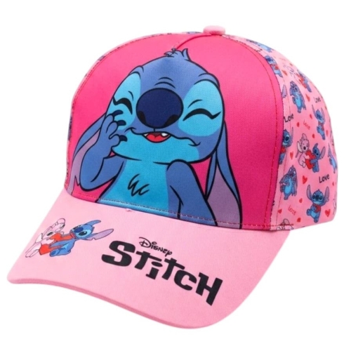 czapka-z-daszkiem-disney-stitch-rozowa