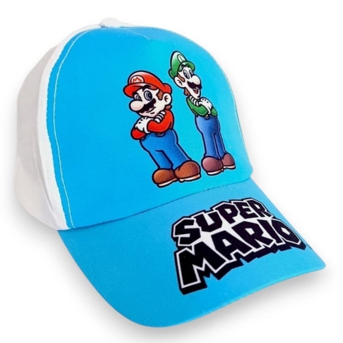czapka-z-daszkiem-dziecieca-super-mario-luigi-niebieska