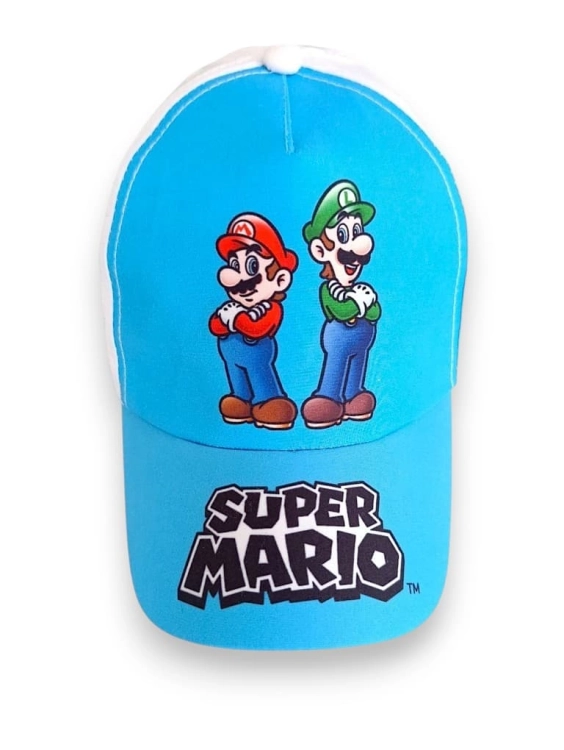 czapka-z-daszkiem-dziecieca-super-mario-luigi-niebieska