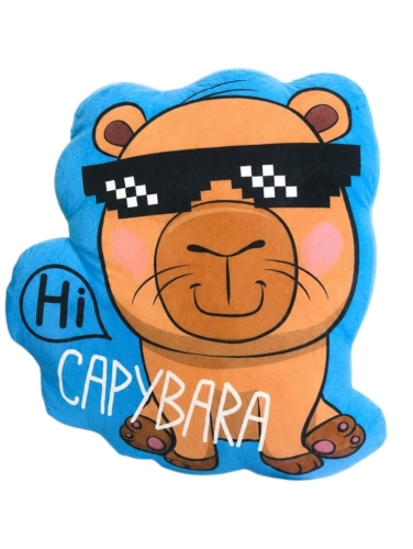 maskotka-poduszka-capybara-niebieska