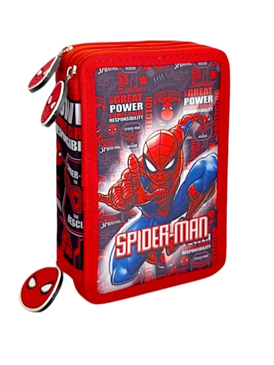 piornik-trzykomorowy-z-wyposazeniem-spider-man-marvel-czerwony