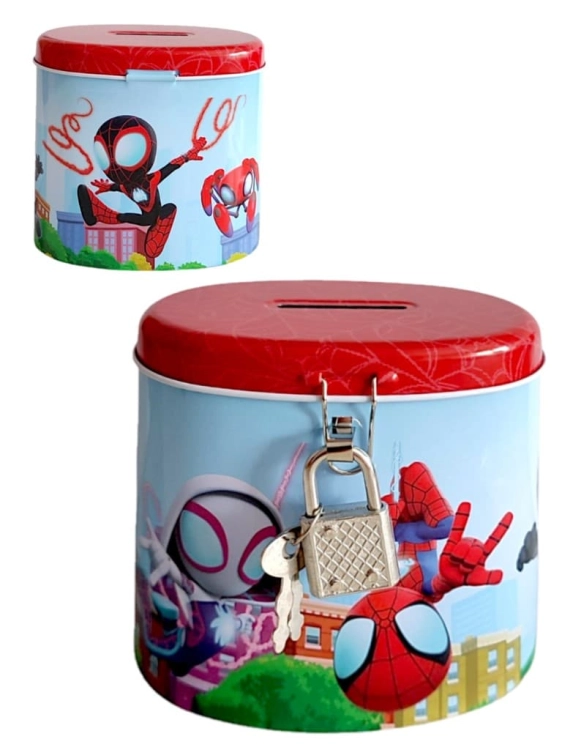 mala-skarbonka-na-kluczyk-metalowa-spiderman-spidey