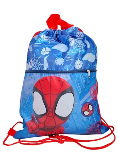 SPI36-0910-worek-szkolny-z-kieszonka-uchwytem-delux-spidey-spiderman