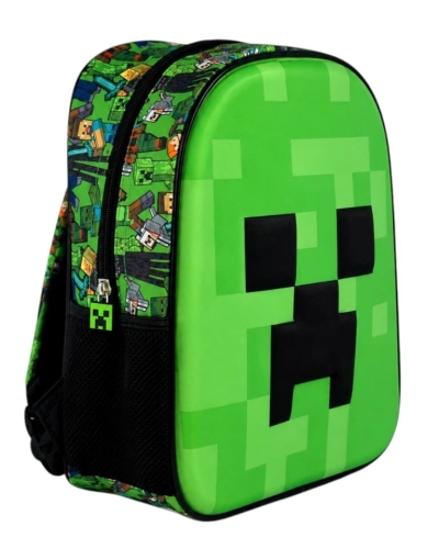 zestaw-plecak-3D-worek-piornik-minecraft-creeper