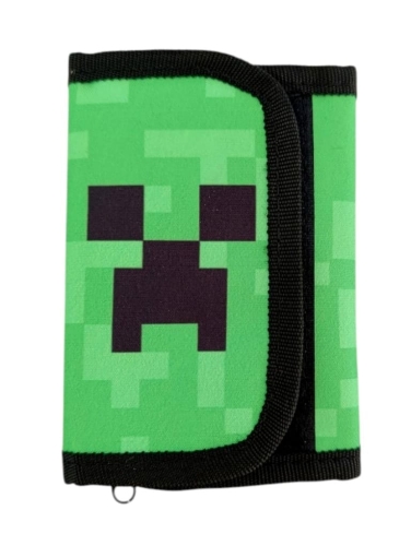 portfel-mlodziezowy-dzieciecy-minecraft-zielony-na-rzep
