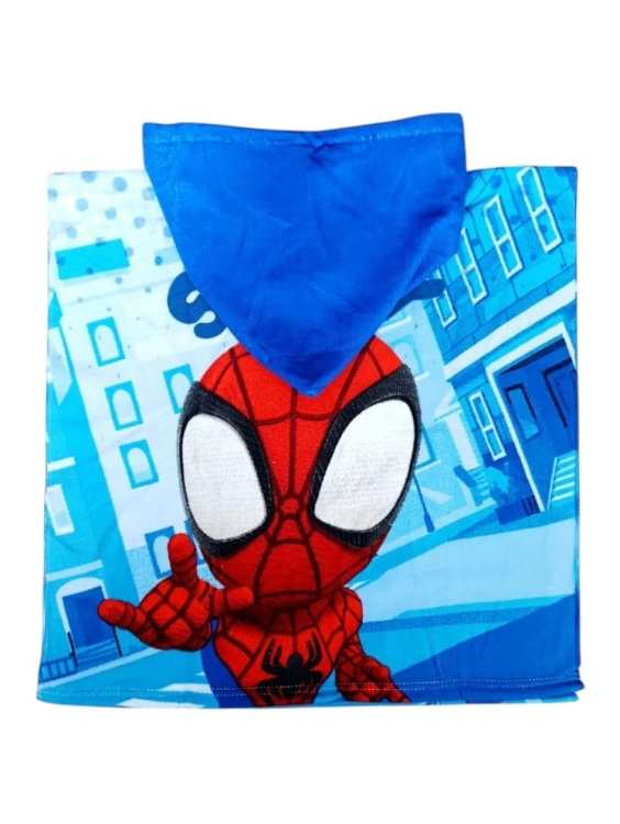 recznik-z-kapturem-ponczo-plazowe-spidey