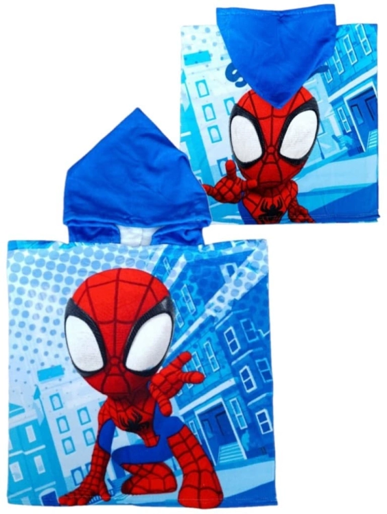 recznik-z-kapturem-ponczo-plazowe-spidey