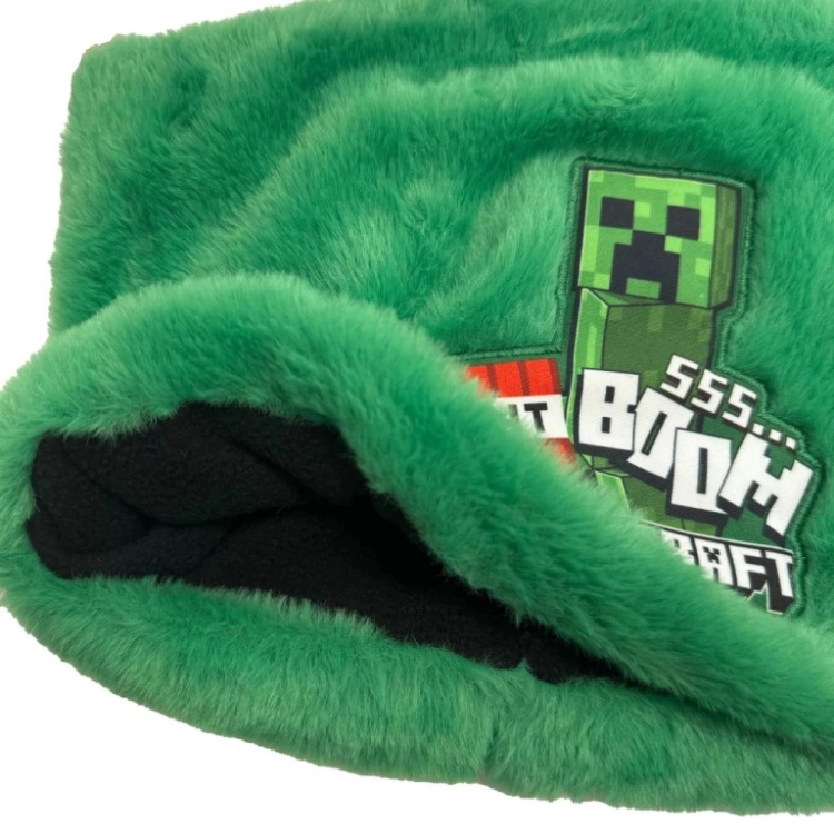 zestaw-zimowy-minecraft-czapka-komin-rekawiczki